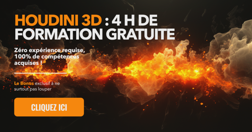Formation Gratuite de 4 heures sur Houdini : Plongez dans la Magie de la 3D !
