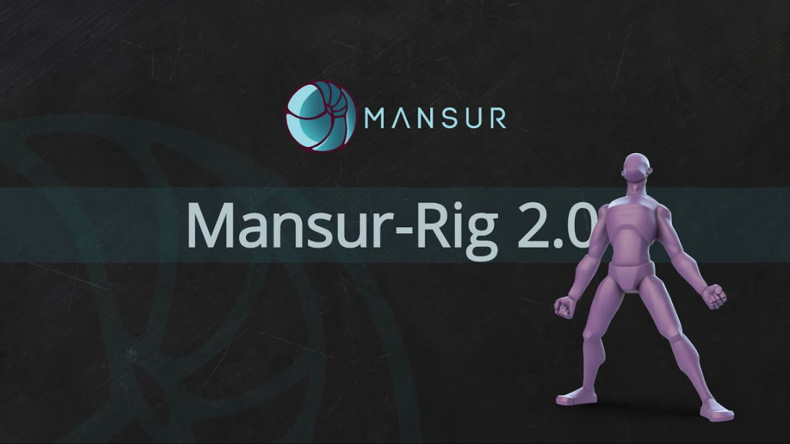 Mansur-Rig : L’Outil Gratuit pour Créer des Rigs dans Maya