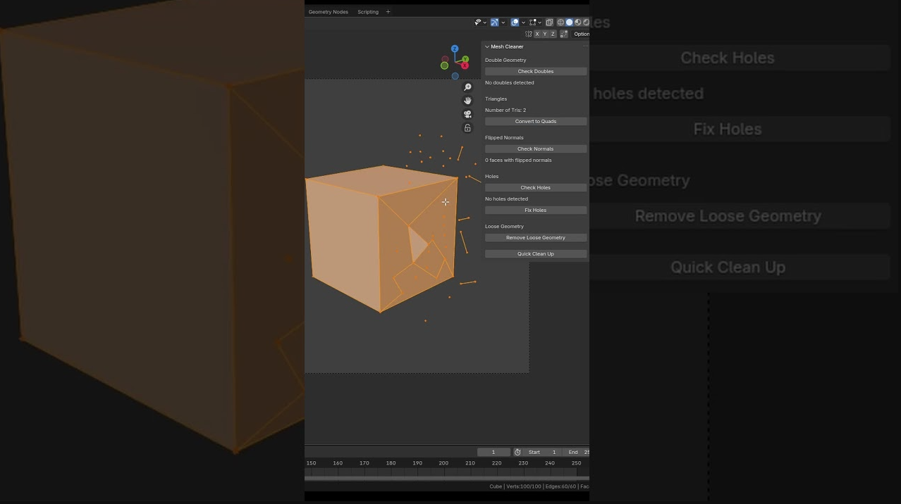 Mesh Cleaner dans Blender : l'Outil Gratuit pour Nettoyer ses Modèles 3D